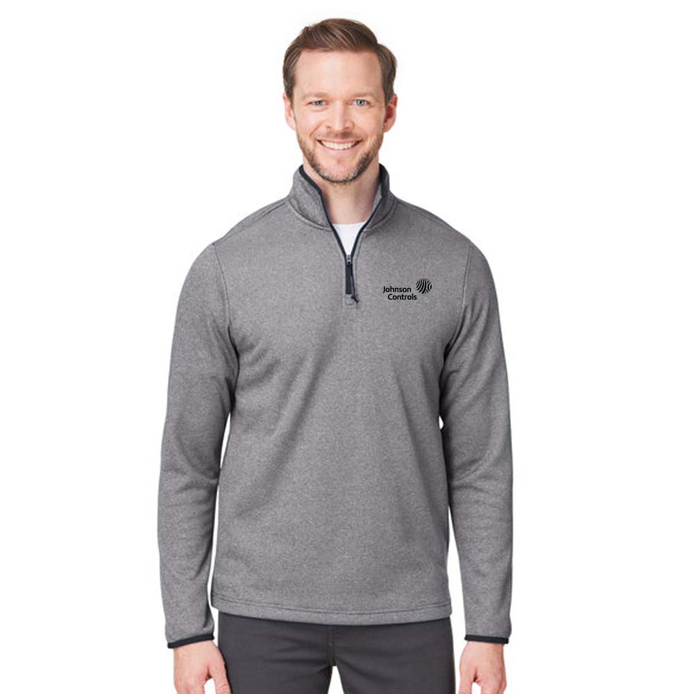 CORE365 Venture Heathered Stripe 1/4 Zip