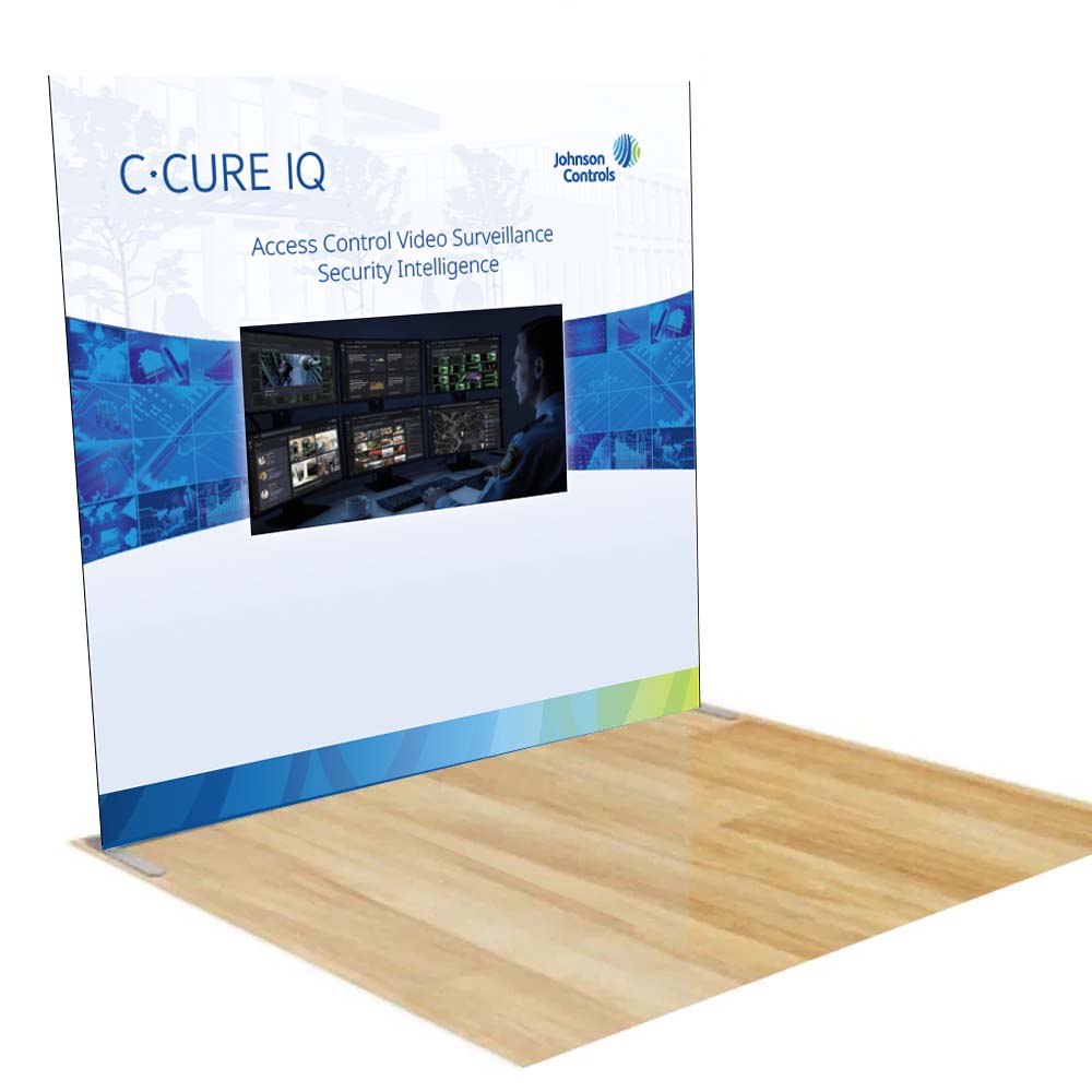 8'x8' Enterprise ACVS  Tension Fabric Display