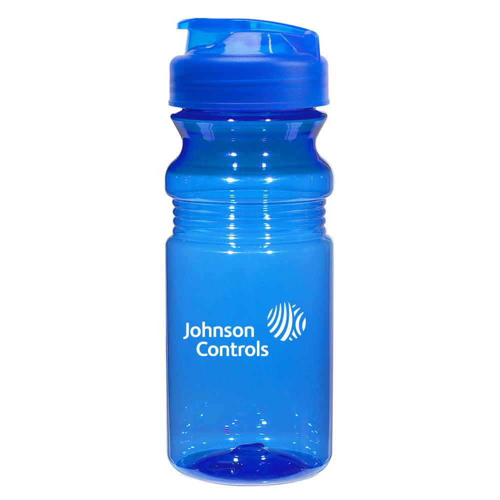 20 OZ. POLY-CLEAR™ FITNESS BOTTLE WITH SUPER SIPPER LID ($4.80ea)