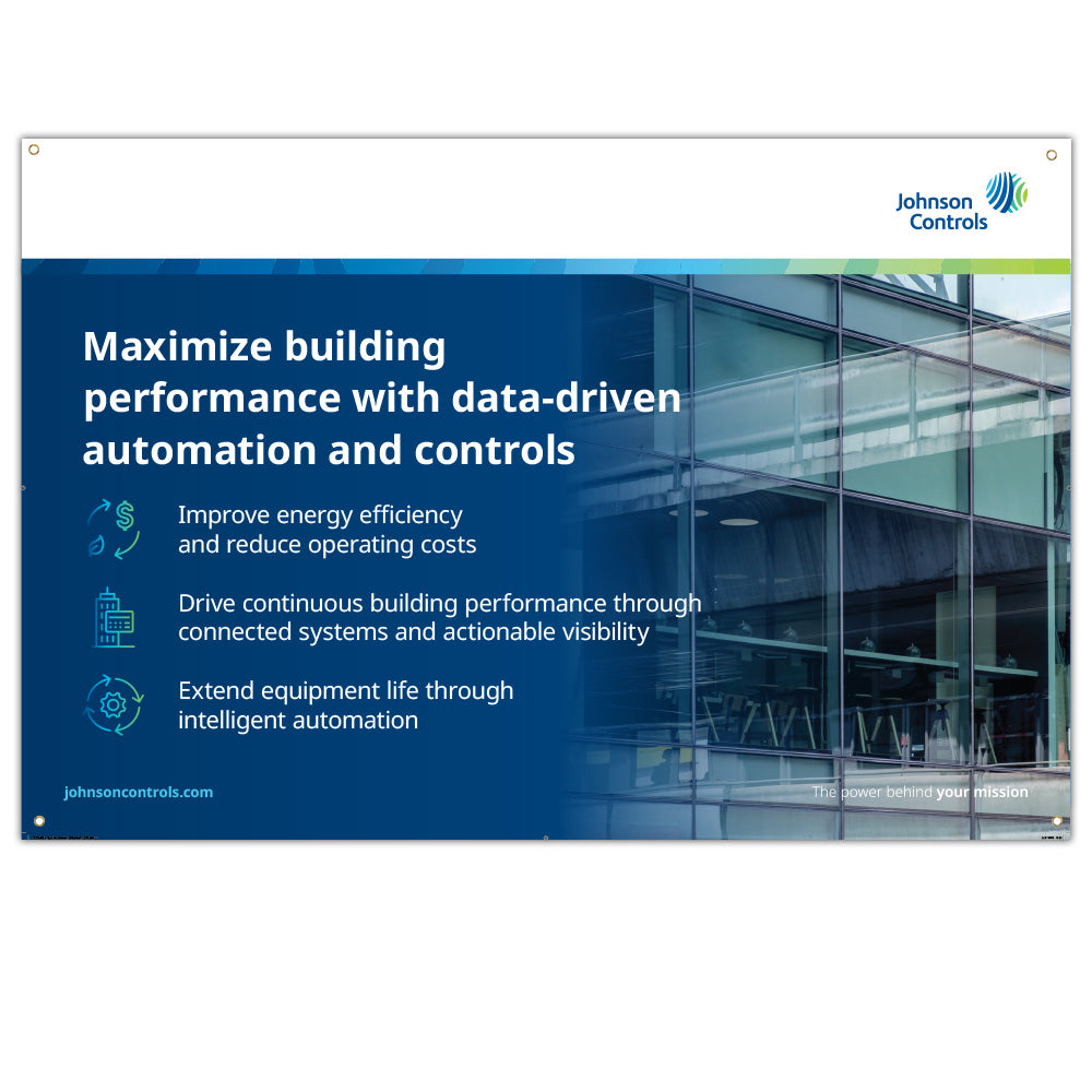 Maximize Building Performance - 2'x3' Vinyl Banner
