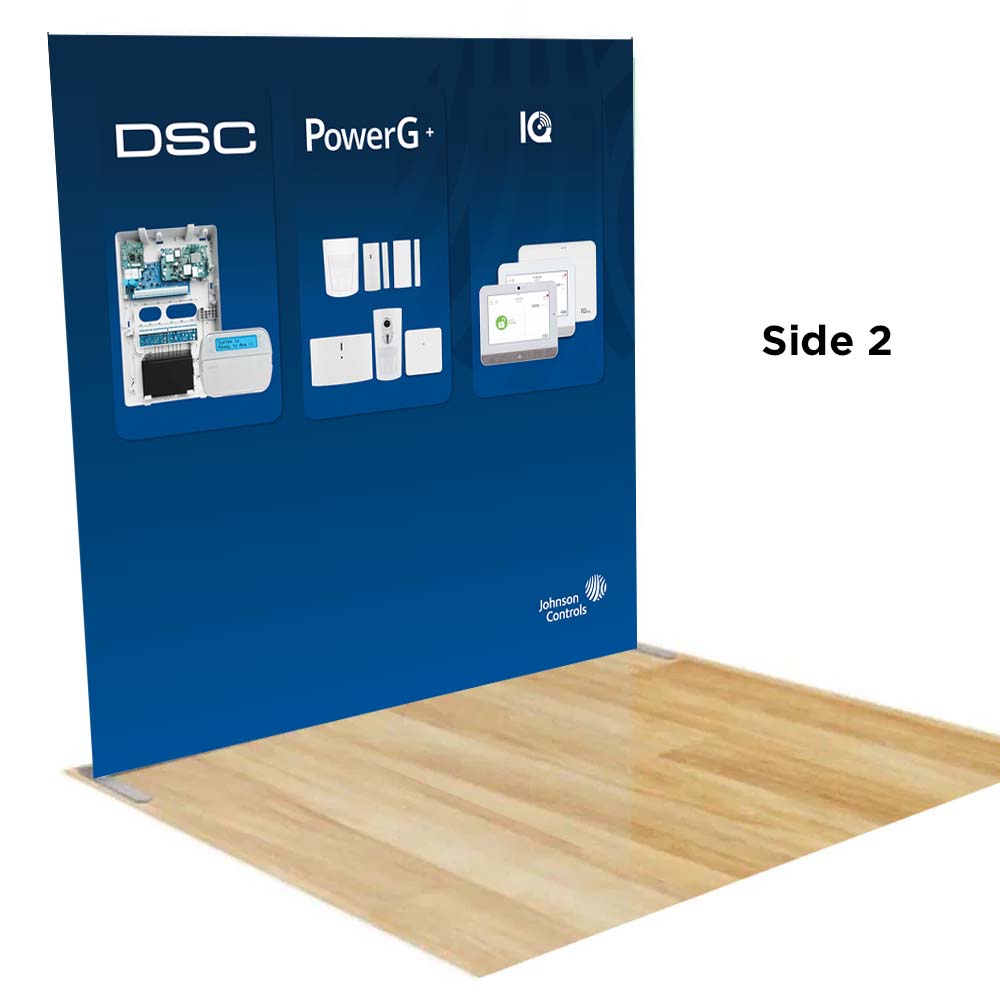 8'x6' Double-Sided DSC | PowerG+ | IQ Tension Fabric Display