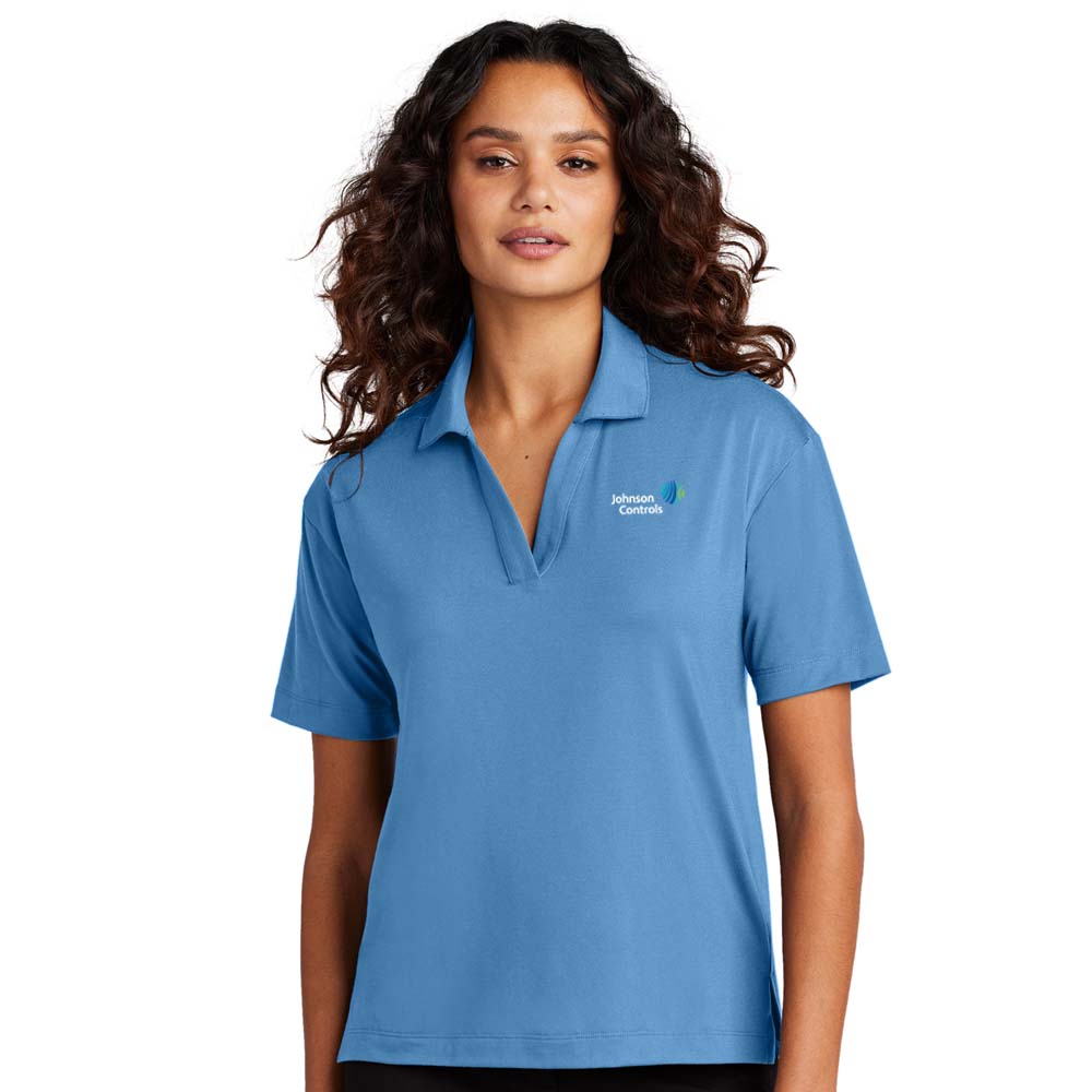 Mercer + Mettle Womens Stretch Jersey Polo