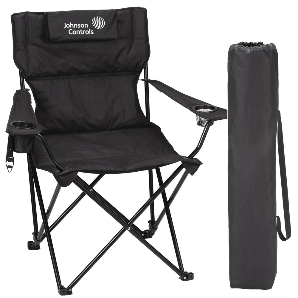 Premium Padded Foldable Outdoor Reclining Camping Chair (400lb Capacity)