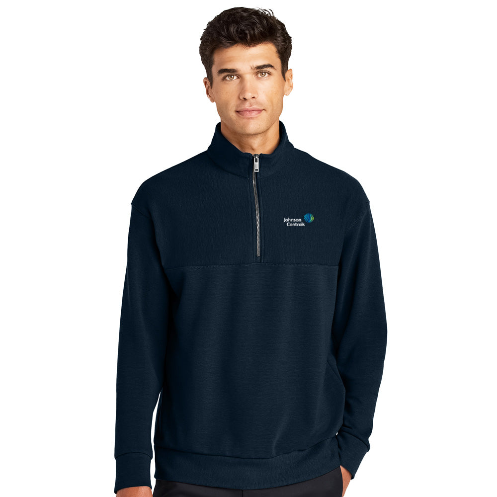 ISCW - Mercer + Mettle Linear Textured 1/4 Zip