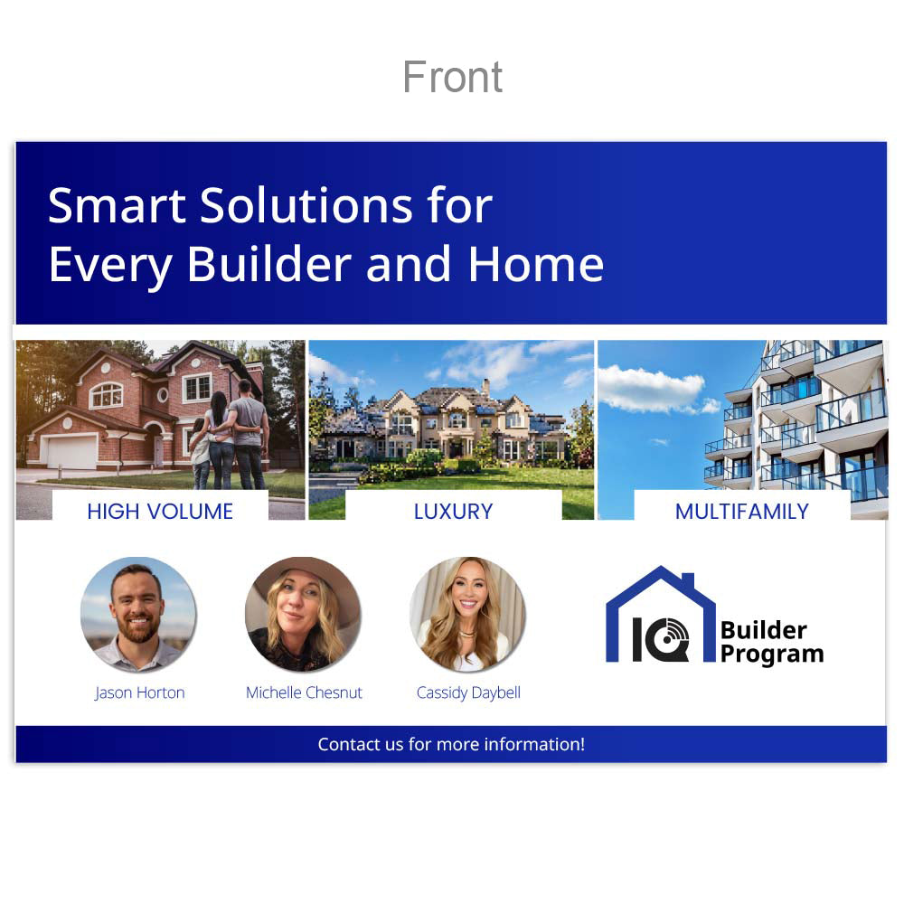 Builder Program 5'x7' Postcard