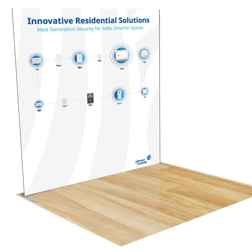8'x6' Residential Tension Fabric Display