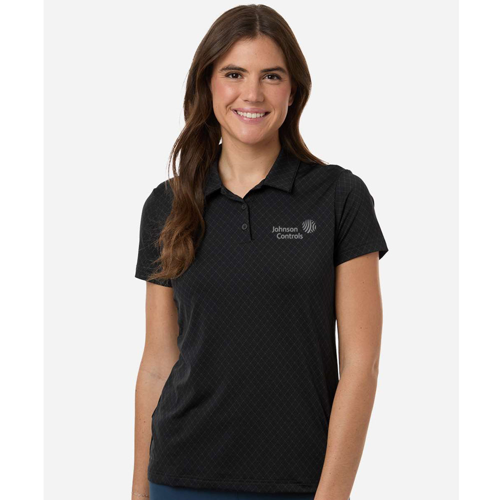 Adidas Women's 4-Way Stretch Printed Polo
