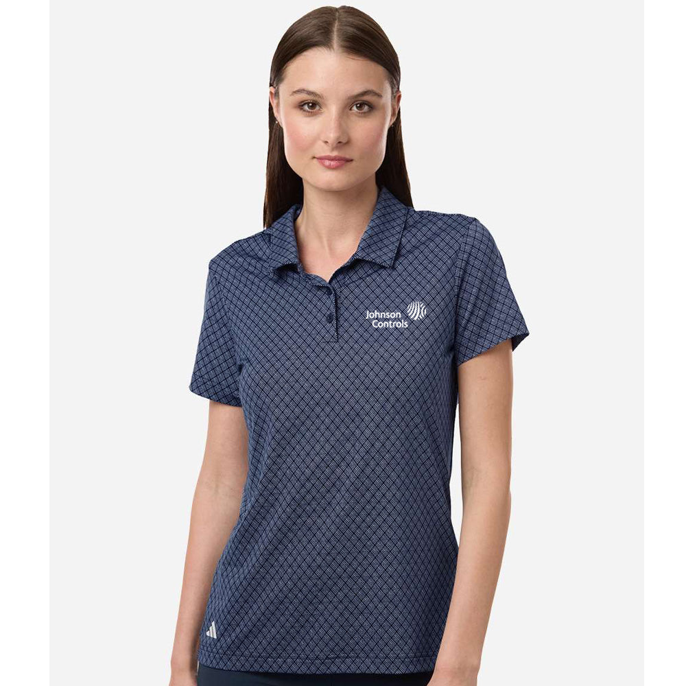 Adidas Women's 4-Way Stretch Printed Polo